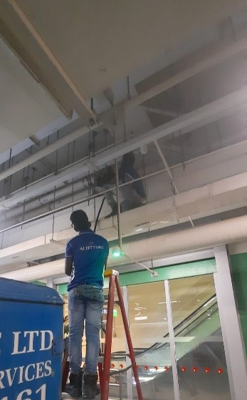 Rain water choke clear, root choke clear